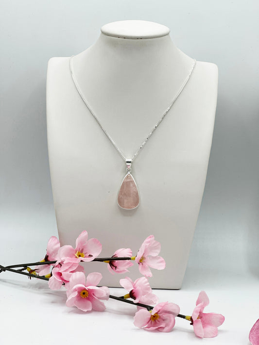 Rosenquarz Anhänger