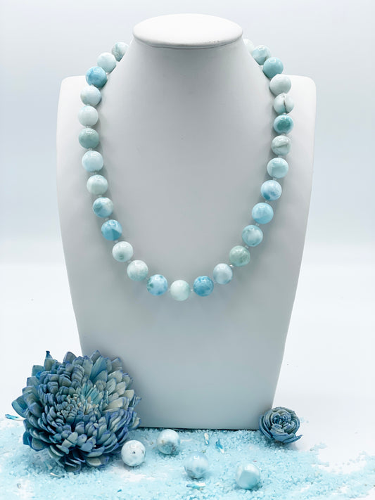 Larimar Halskette