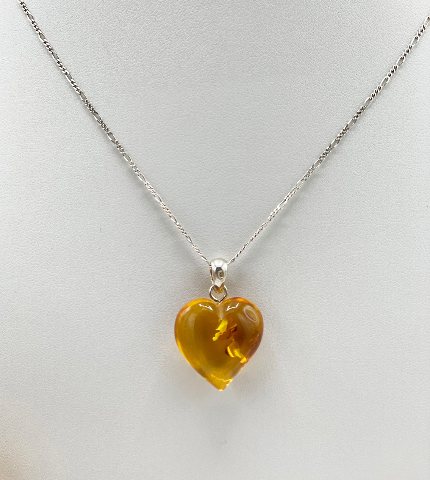 Bernstein Herzanhänger