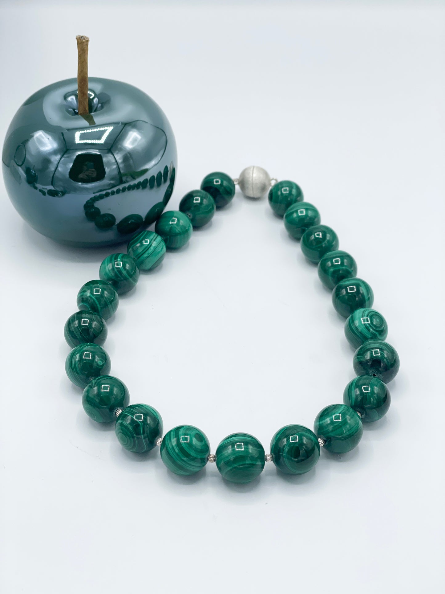 Malachit Halskette