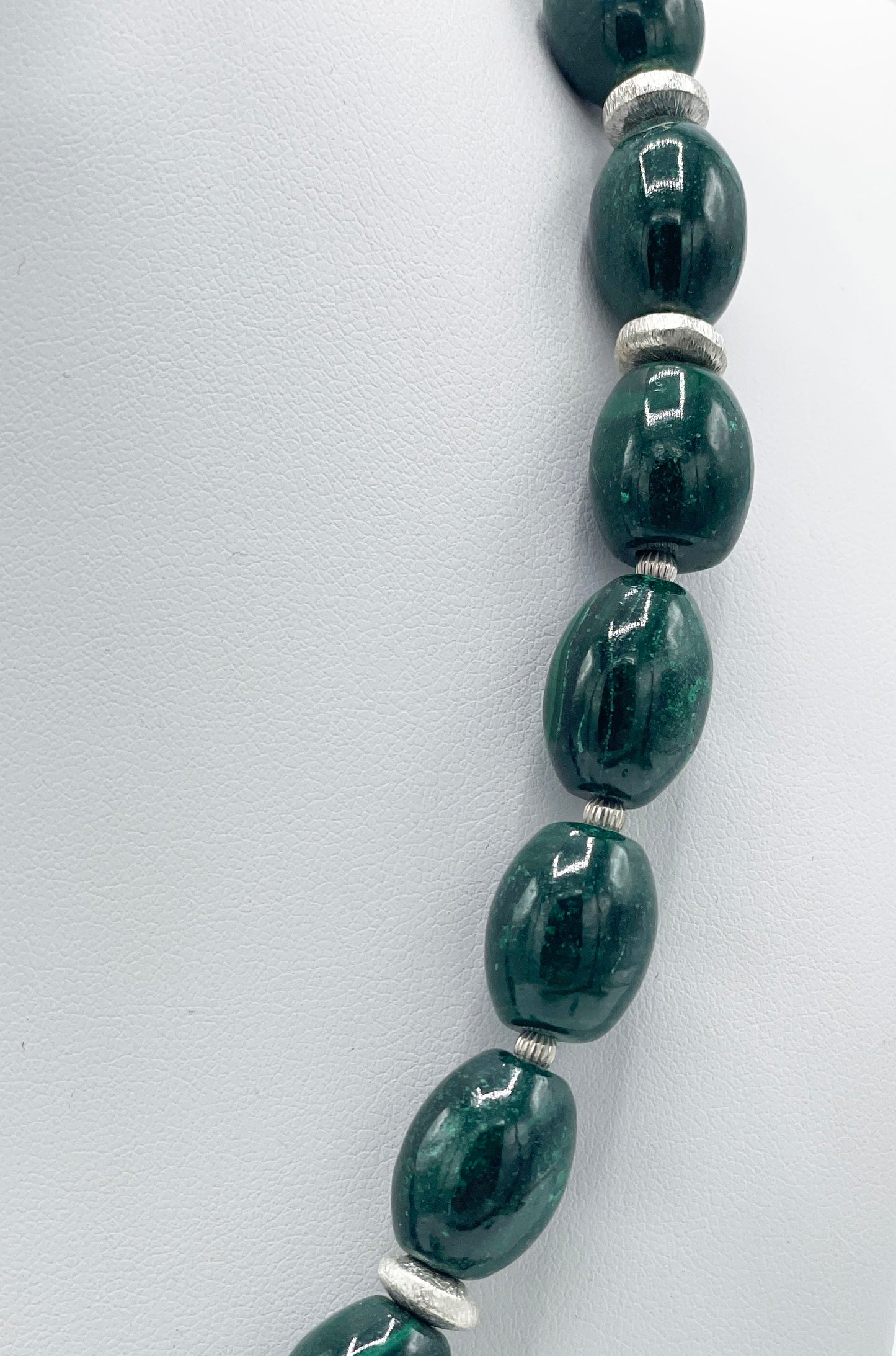 Malachit Halskette