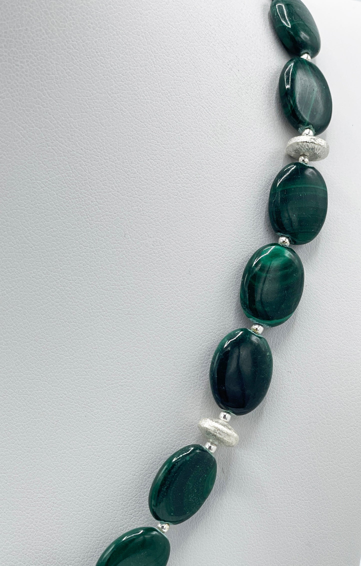 Malachit Halskette