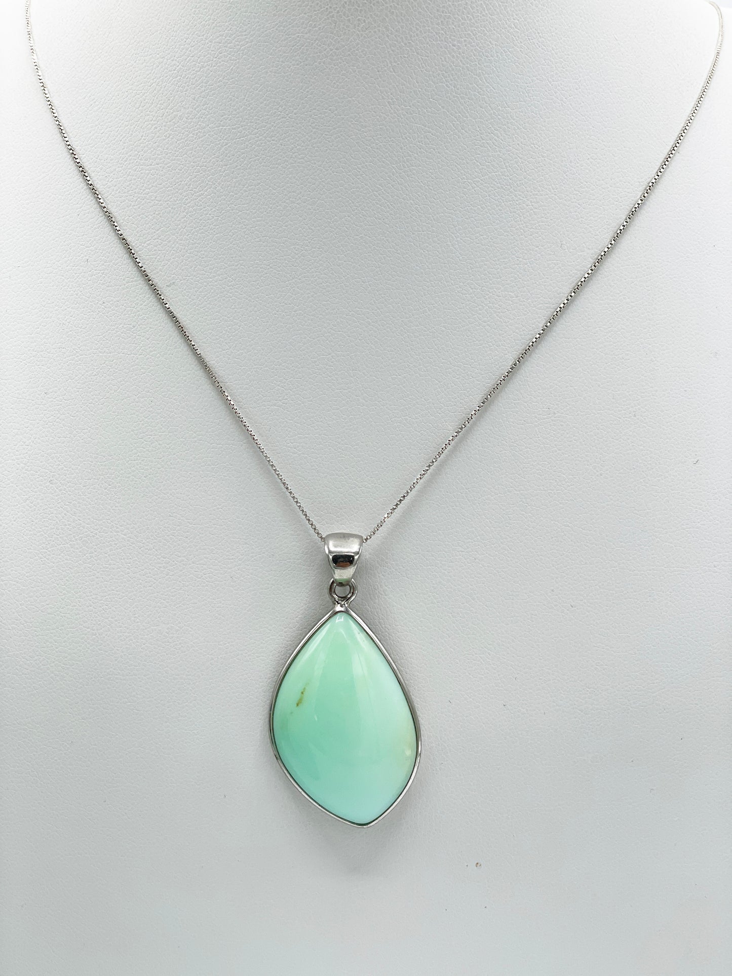 Chrysopras Anhänger