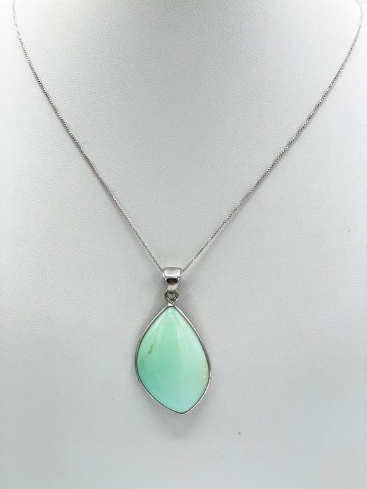 Chrysopras Anhänger