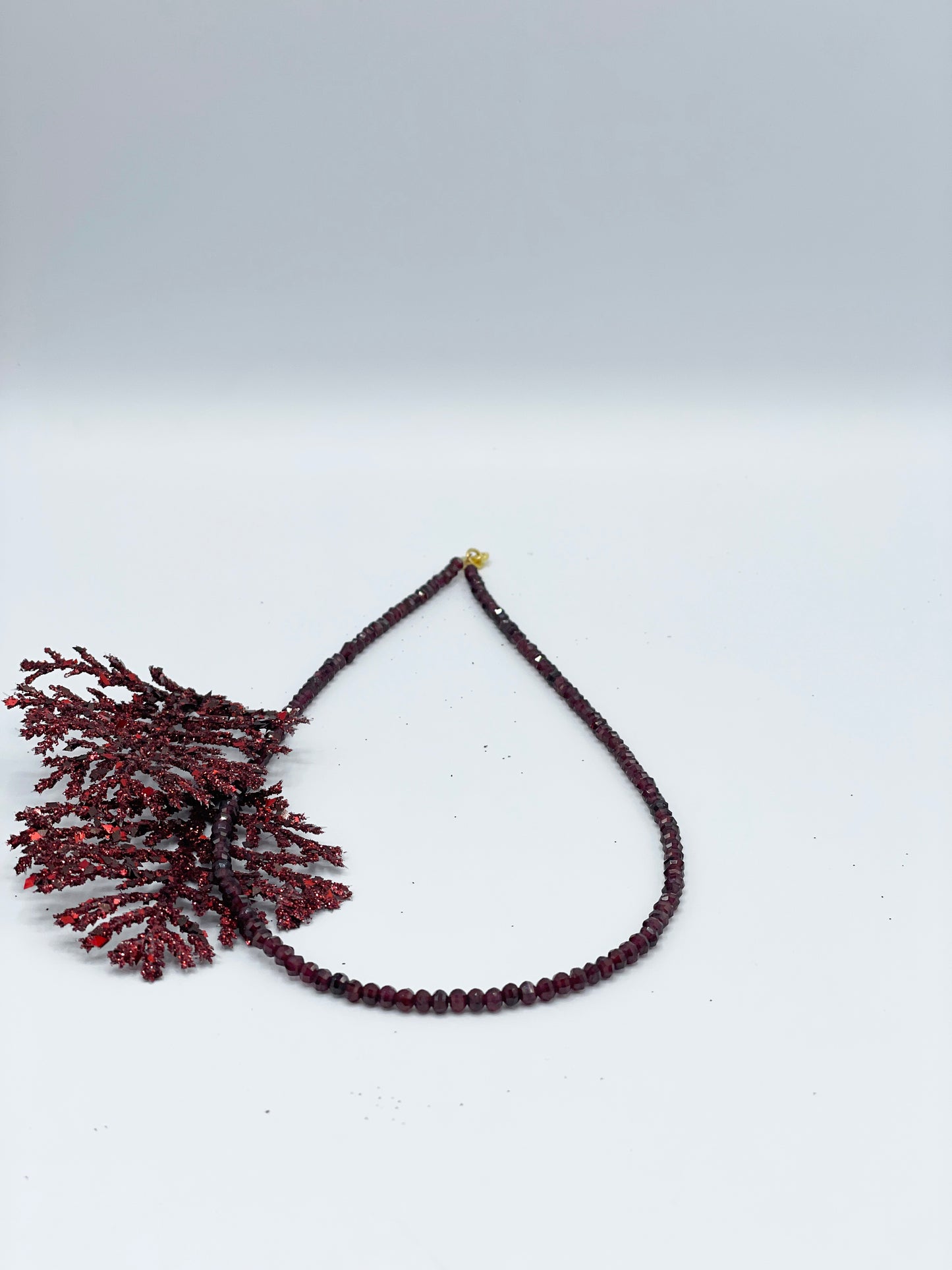 Granat Halskette
