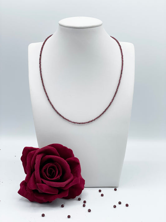 Granat Halskette