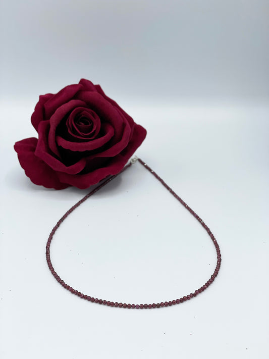 Granat Halskette