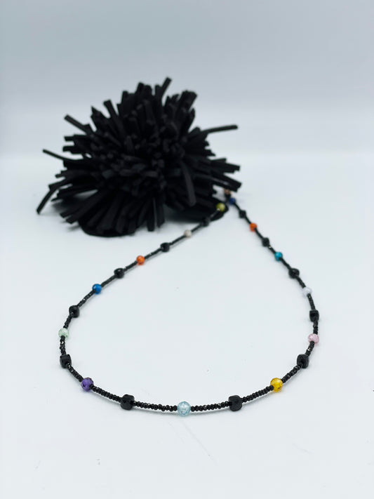 Spinell Halskette mit Zirkonia