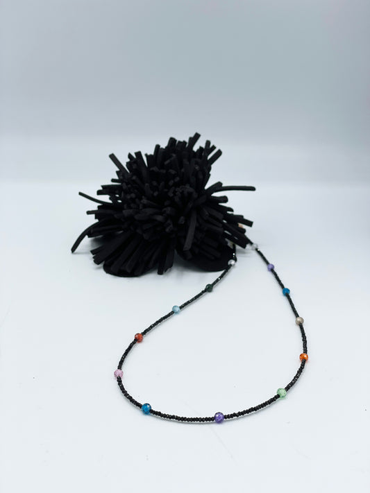 Spinell Halskette mit Zirkonia