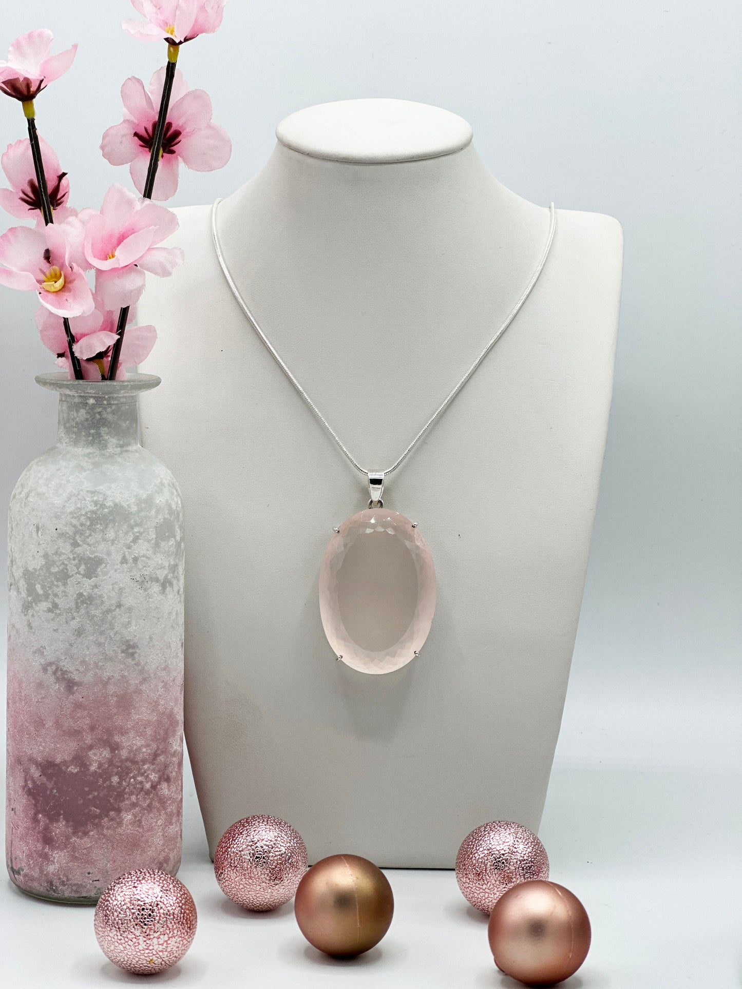 Rosenquarz Anhänger