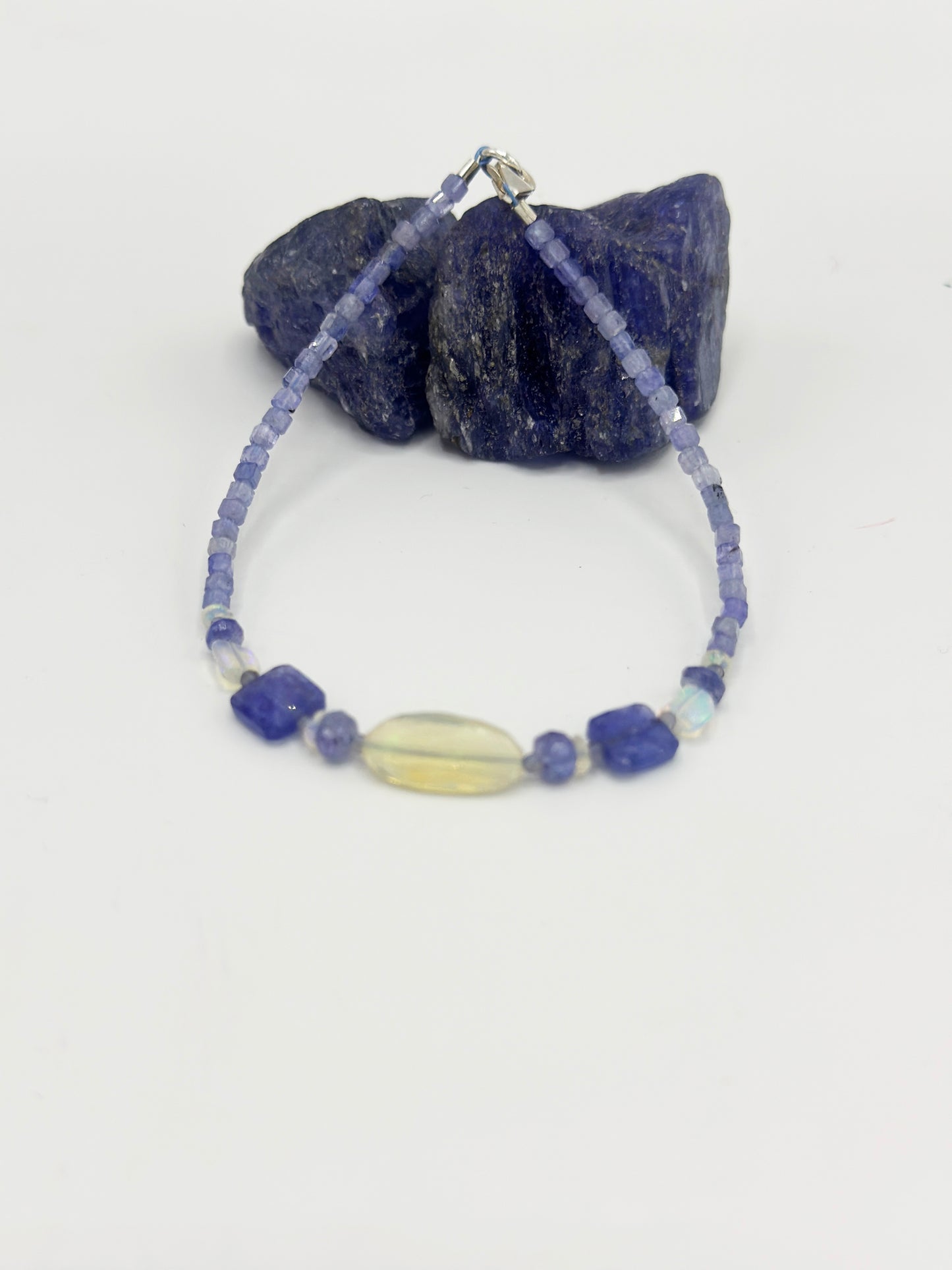 Tansanit & Opal Armband