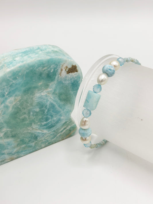 Larimar Armband
